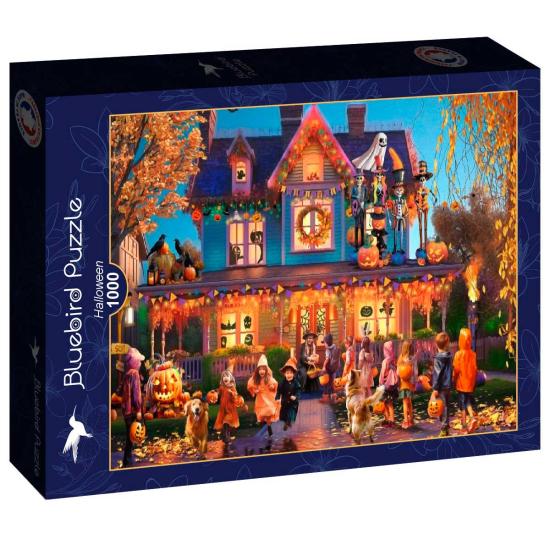 Puzzle Bluebird Halloween 1000-teiliges
