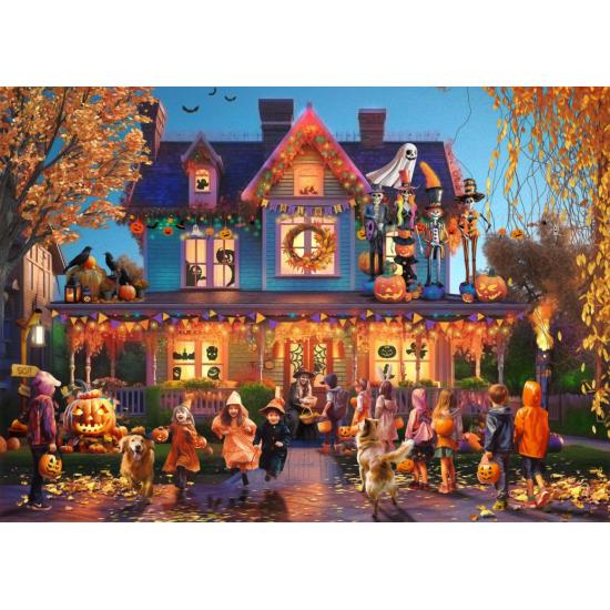 Puzzle Bluebird Halloween 500 Teile