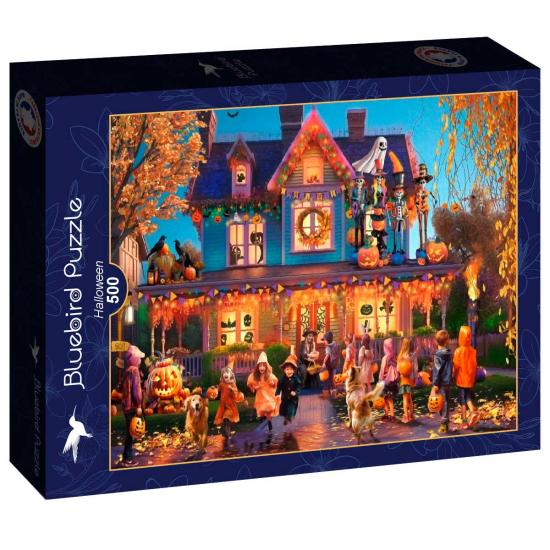 Puzzle Bluebird Halloween 500 Teile