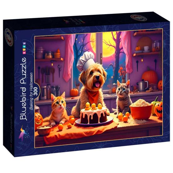 Puzzle Bluebird Backen Für Halloween XXL 300 Teile