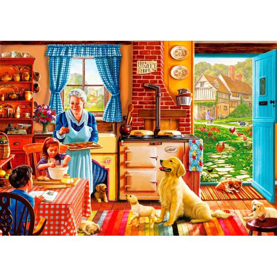 Puzzle Bluebird Cottage-Interieur XXL 300 Teile