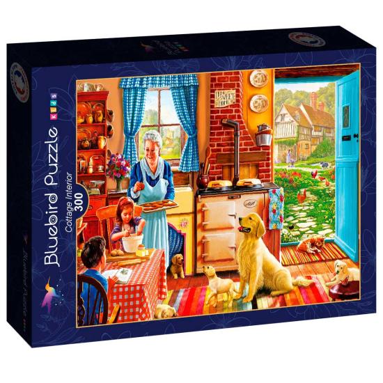 Puzzle Bluebird Cottage-Interieur XXL 300 Teile
