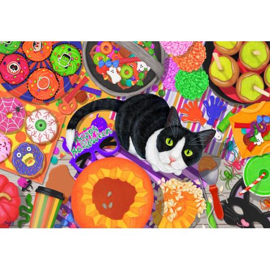Puzzle Bluebird Halloween-Party-Crasher 1000 Teile