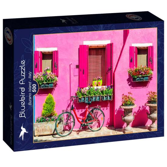 Puzzle Bluebird Insel Burano, Italien 500 Teile