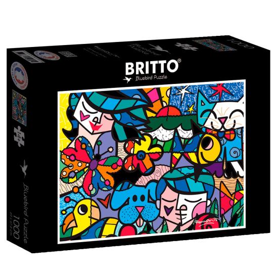 Bluebird Garden Britto Puzzle 1000 Teile