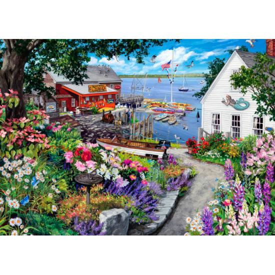 Puzzle Bluebird Küstengarten 500 Teile