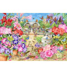 Puzzle Bluebird Sommergarten XXL 300 Teil