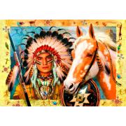 Bluebird Indian Chief Puzzle 1000 Teile