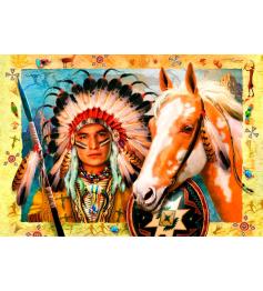 Bluebird Indian Chief Puzzle 1000 Teile