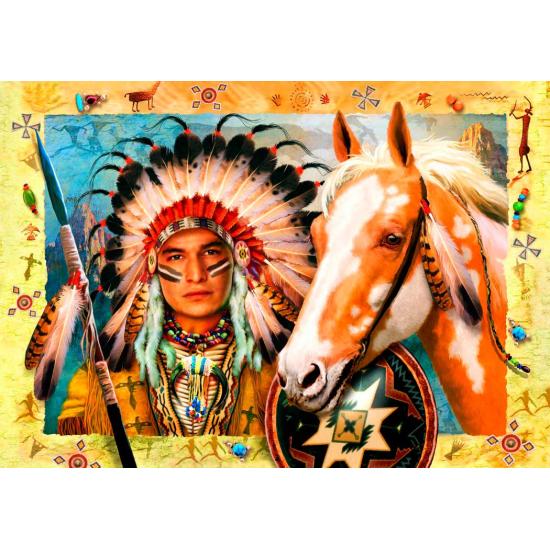 Bluebird Indian Chief Puzzle 1500 Teile