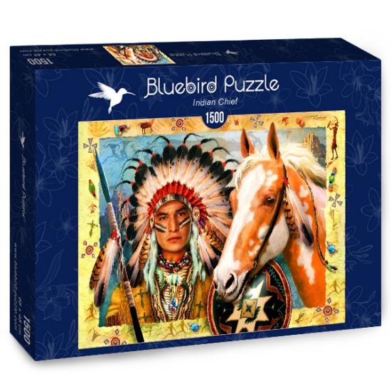 Bluebird Indian Chief Puzzle 1500 Teile