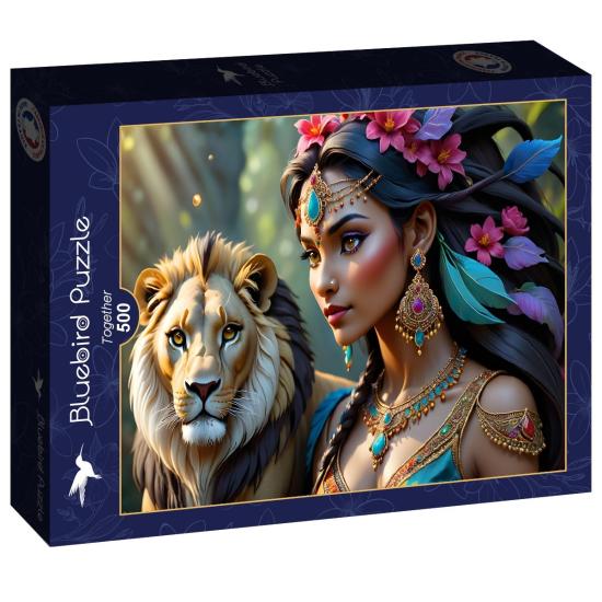 Puzzle Bluebird Zusammen 500 Teile