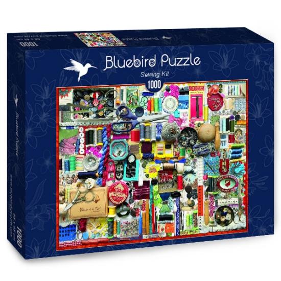 Puzzle Bluebird 1500-teiliges Nähset