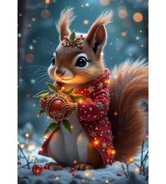 Puzzle Bluebird Das Weihnachtseichhörnchen XXL 300 Teile