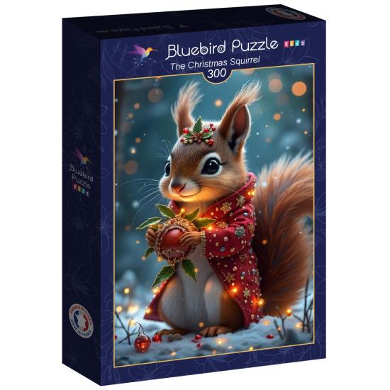 Puzzle Bluebird Das Weihnachtseichhörnchen XXL 300 Teile