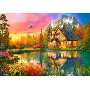 Bluebird The Mountain Cabin Puzzle 1000 Teile