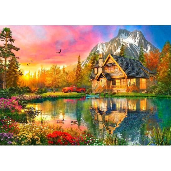 Bluebird The Mountain Cabin Puzzle 1000 Teile