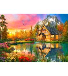 Bluebird The Mountain Cabin Puzzle 1000 Teile