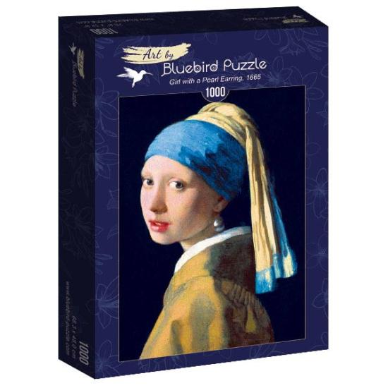 Bluebird Girl mit Perlenohrring Puzzle 1000 Teile Bluebird Girl mit Perlenohrring Puzzle 1000 Teile