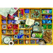 Bluebird Puzzle The Collection in gelber Box mit 1000 Teilen