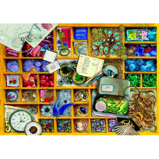 Bluebird Puzzle The Collection in gelber Box mit 1000 Teilen