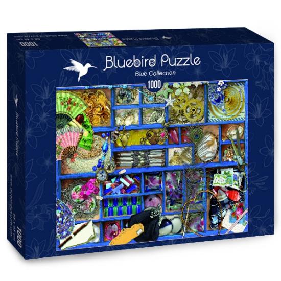 Bluebird Puzzle The Collection in einer blauen Box mit 1000 Teil