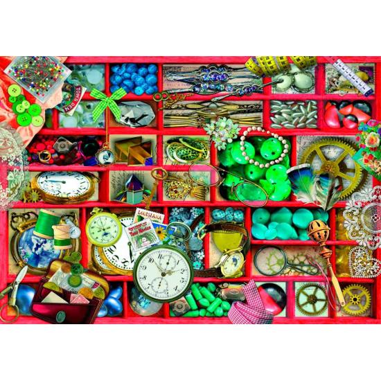 Bluebird Puzzle The Collection in roter Box mit 1000 Teilen