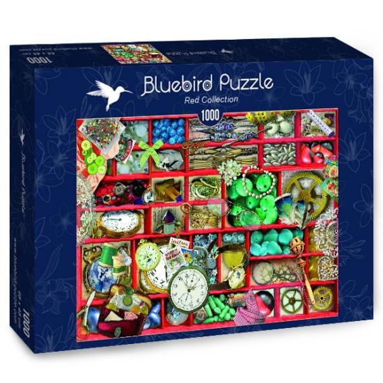 Bluebird Puzzle The Collection in roter Box mit 1000 Teilen