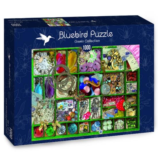 Bluebird Puzzle The Collection in grüner Box mit 1000 Teilen
