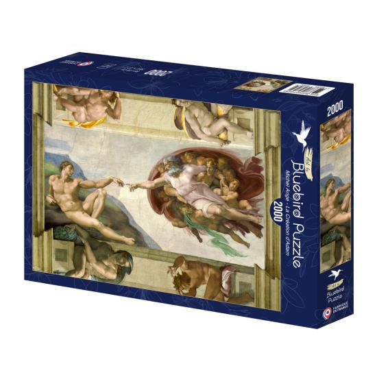 Puzzle Bluebird Die Erschaffung Adams 2000 Teile