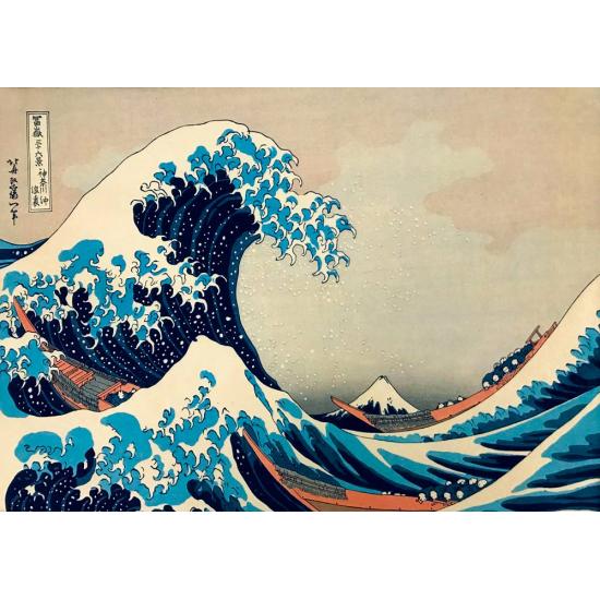Bluebird Die große Welle vor Kanagawa, 1000-teiliges Puzzle