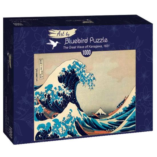 Bluebird Die große Welle vor Kanagawa, 1000-teiliges Puzzle