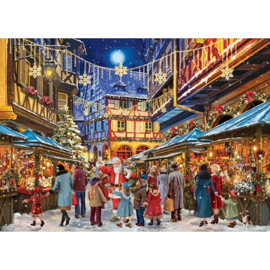 Puzzle Bluebird Die Magie Des Weihnachtsmarktes 1500 Teile