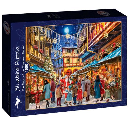 Puzzle Bluebird Die Magie Des Weihnachtsmarktes 1500 Teile