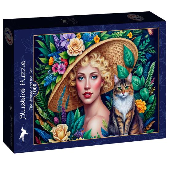 Puzzle Bluebird Die Frau Und Die Katze 1000 Teile