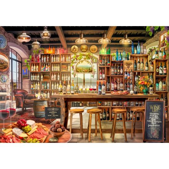 Puzzle Bluebird Der Weinverkostungsraum 1000 Teile