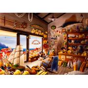 Bluebird Joe und Roy's Fishing Shop Puzzle 1000 Teile