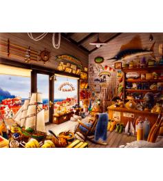 Bluebird Joe und Roy&#39;s Fishing Shop Puzzle 1000 Teile