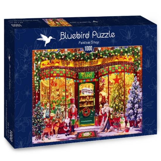 Puzzle Bluebird Der Weihnachtsladen 1000 Teile