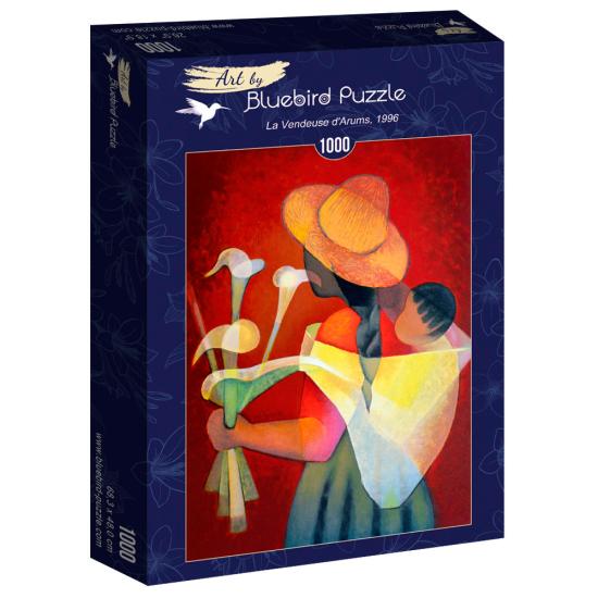 Puzzle Bluebird The Arums Seller 1000 Teile