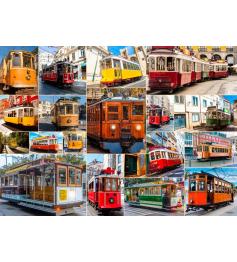 Puzzle Bluebird Mit Der Straßenbahn Um Die Welt 1500 Teile