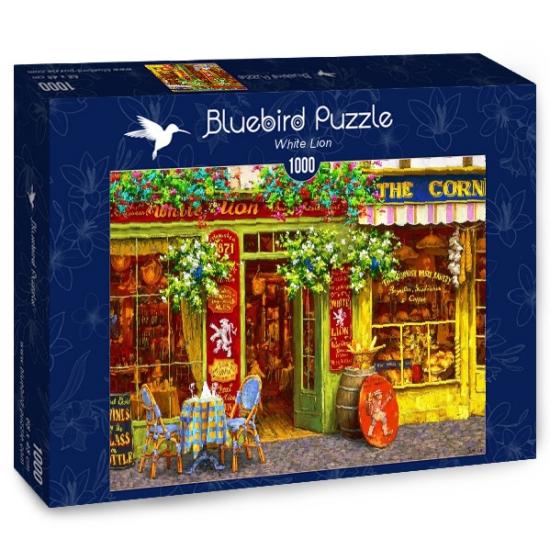 Puzzle Bluebird Restaurant León Blanco 1000 Teile