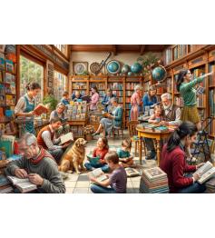 Puzzle Bluebird Buchhandlung 1000 Teile