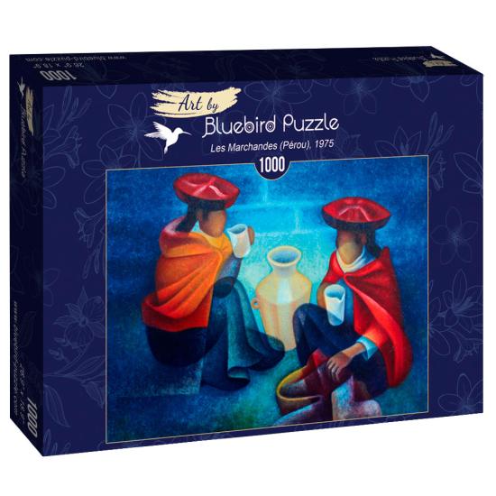Puzzle Bluebird Los Comerciantes (Peru) 1000 Teile