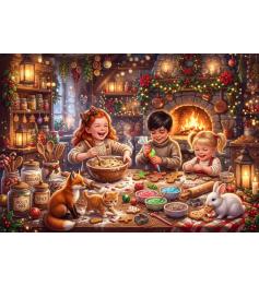 Puzzle Bluebird Die Kleinen Weihnachtsbäcker 1000 Teile