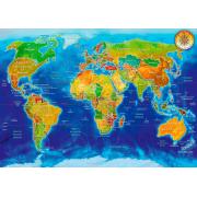 Bluebird Geopolitische Karte der Welt Puzzle 1000 Teile