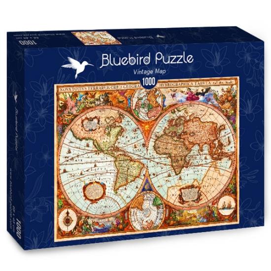 Bluebird Vintage Kartenpuzzle 1000 Teile