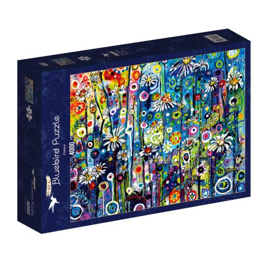 Bluebird Daisies Puzzle mit 4000 Teilen