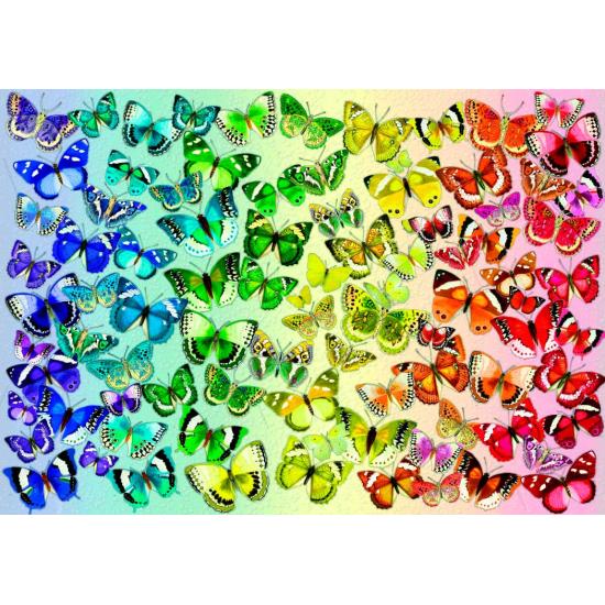 Bluebird Puzzle Bunte Schmetterlinge 1000 Teile