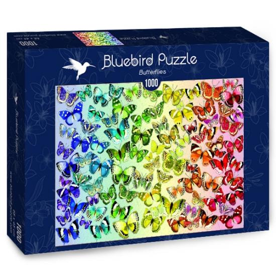 Bluebird Puzzle Bunte Schmetterlinge 1000 Teile